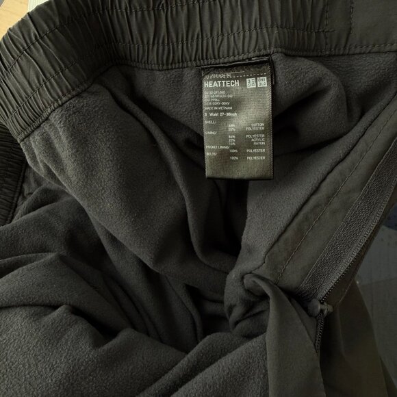 Uniqlo Heattech Warm Thermal Fleece Lined Jogger Pants - Picture 10 of 11